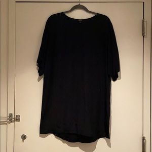 Black Silk Tunic Tee
